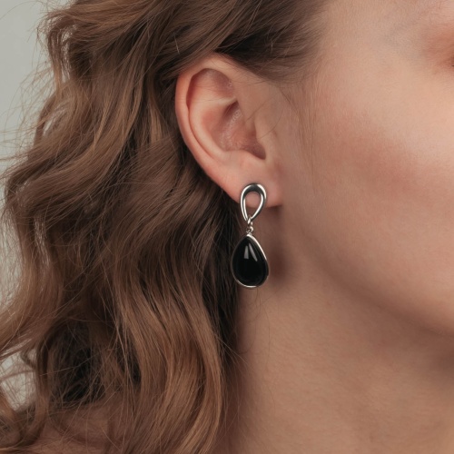 Серьги Possebon Agata Preto, A0381.4 S фото 4